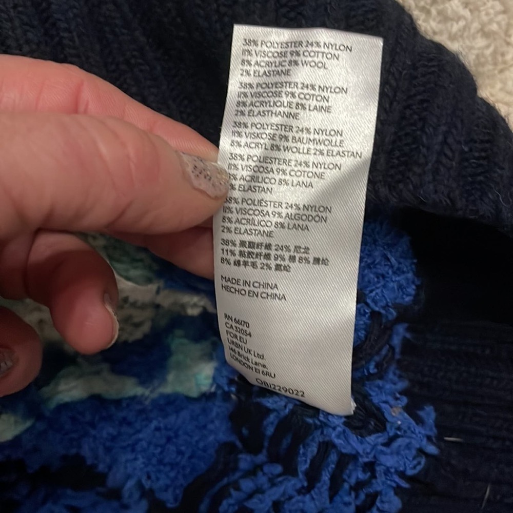 Anthropologie Pilcro Selene Oversized Cozy Fleece Sweater SHIPS SAME DAY - Picture 8 of 11